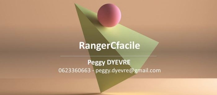 Coach en rangement Peggy DYEVRE : RangerCfacile